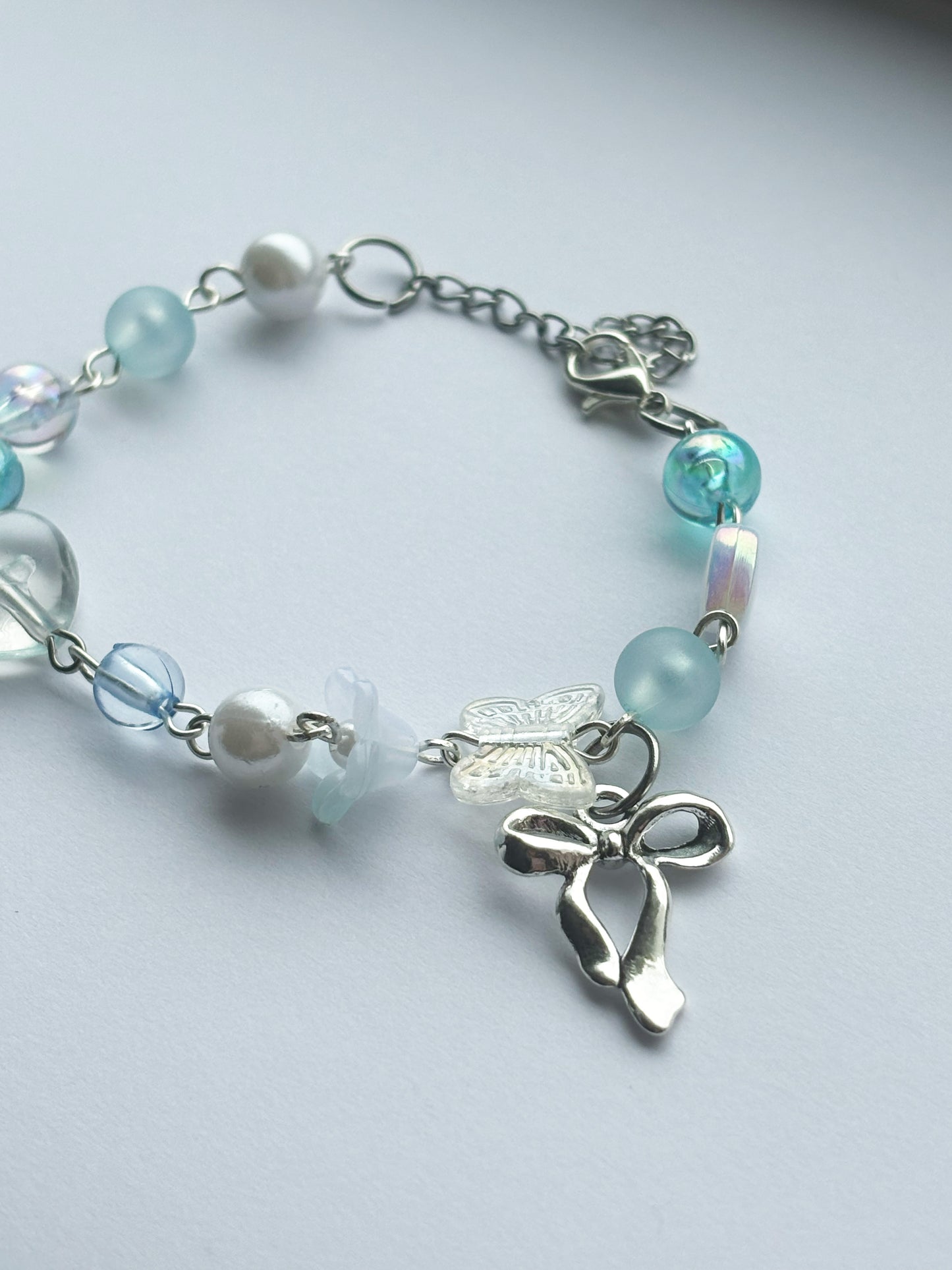 Blue Beaded bracelet