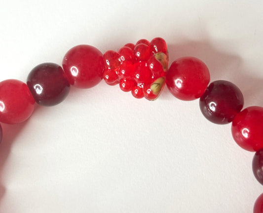 Raspberry bracelet