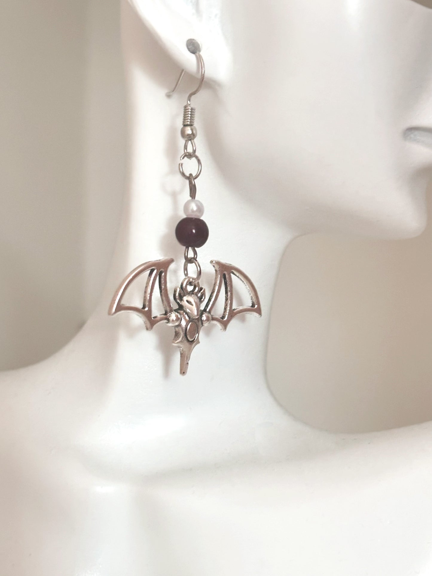 Bat earrings