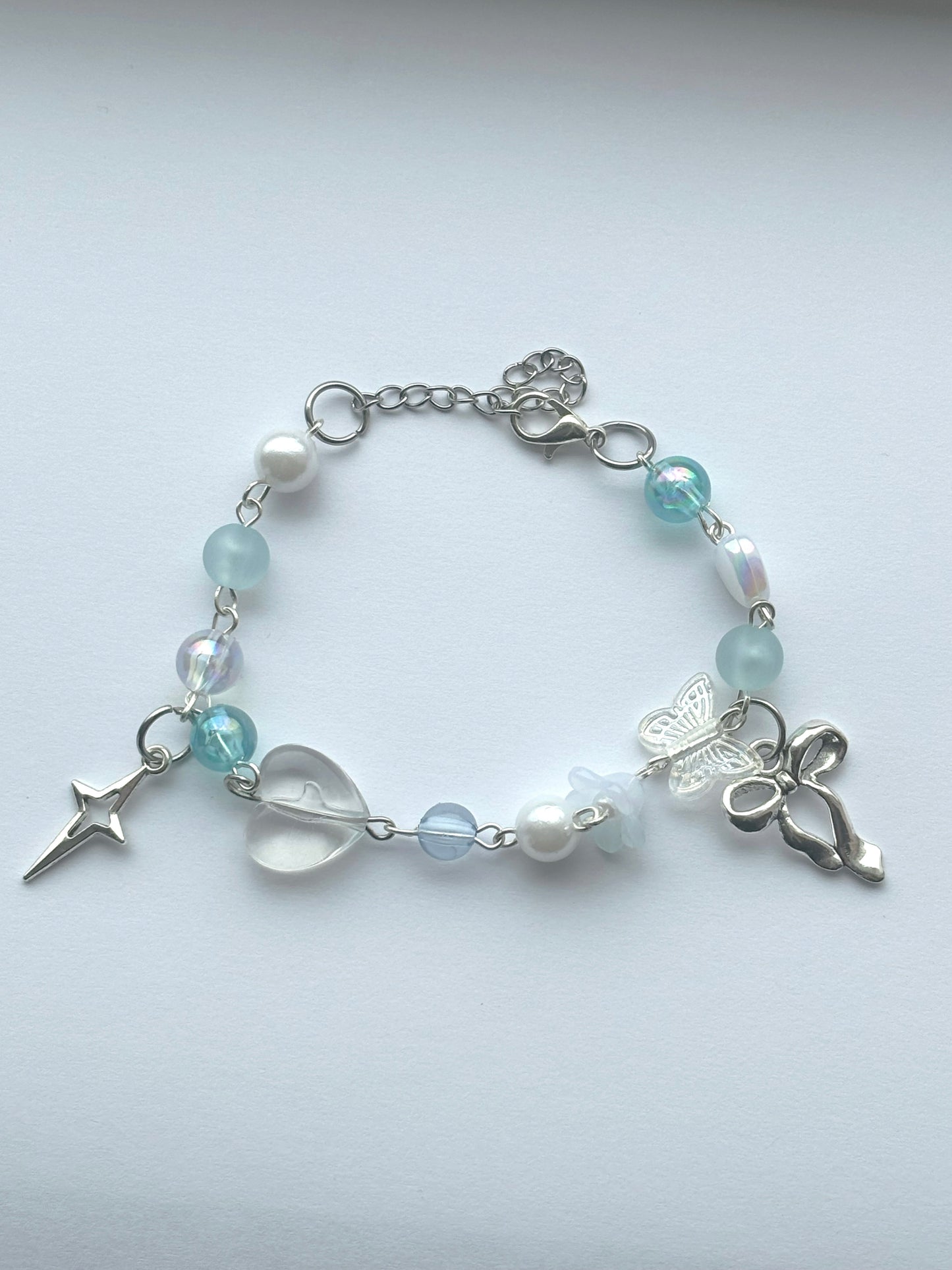 Blue Beaded bracelet