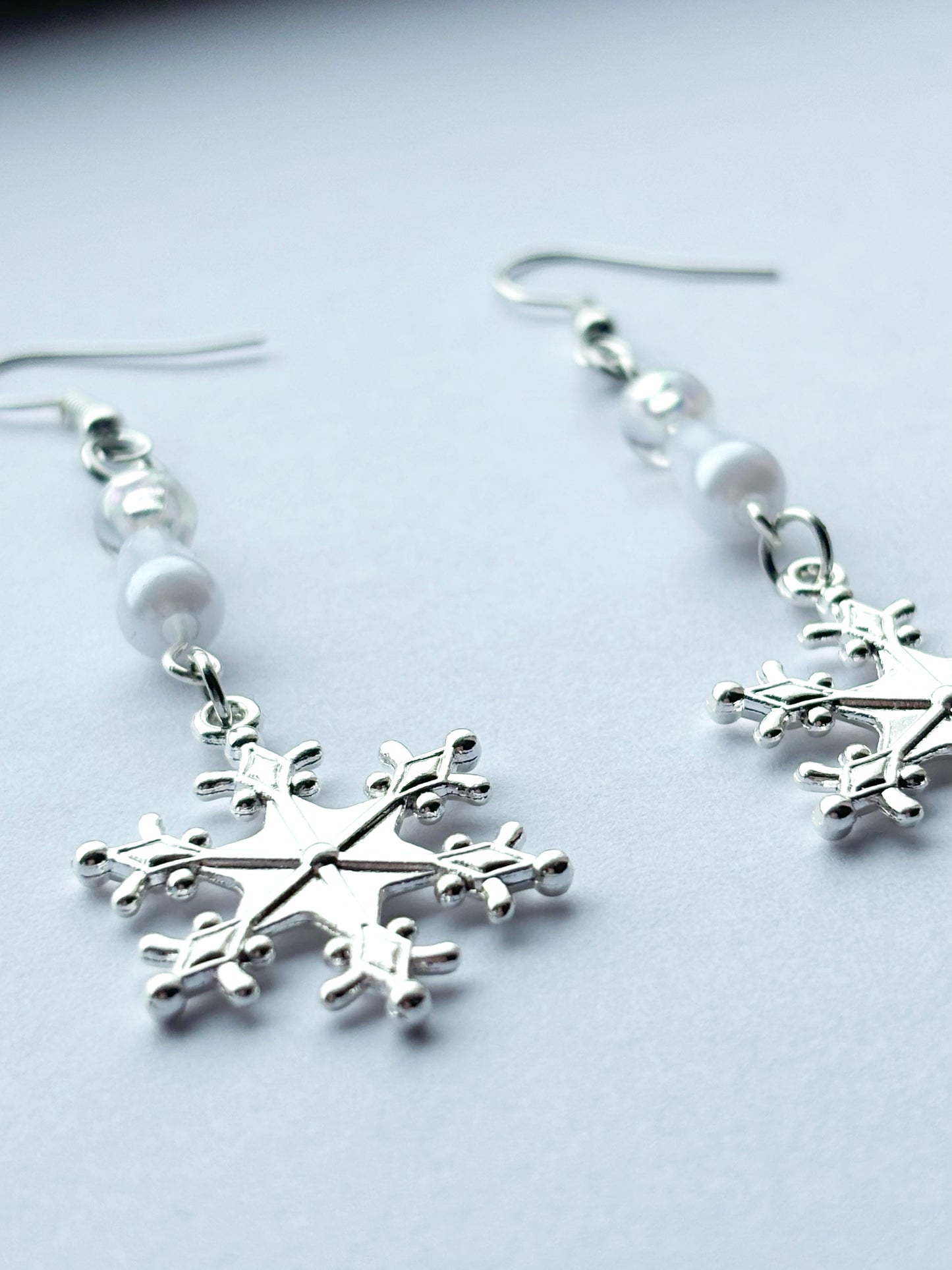 Snowflake earrings