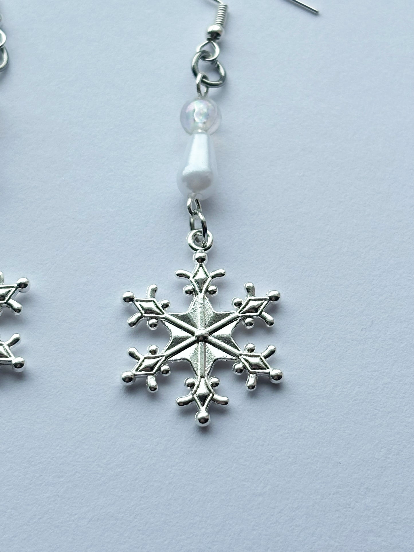 Snowflake earrings