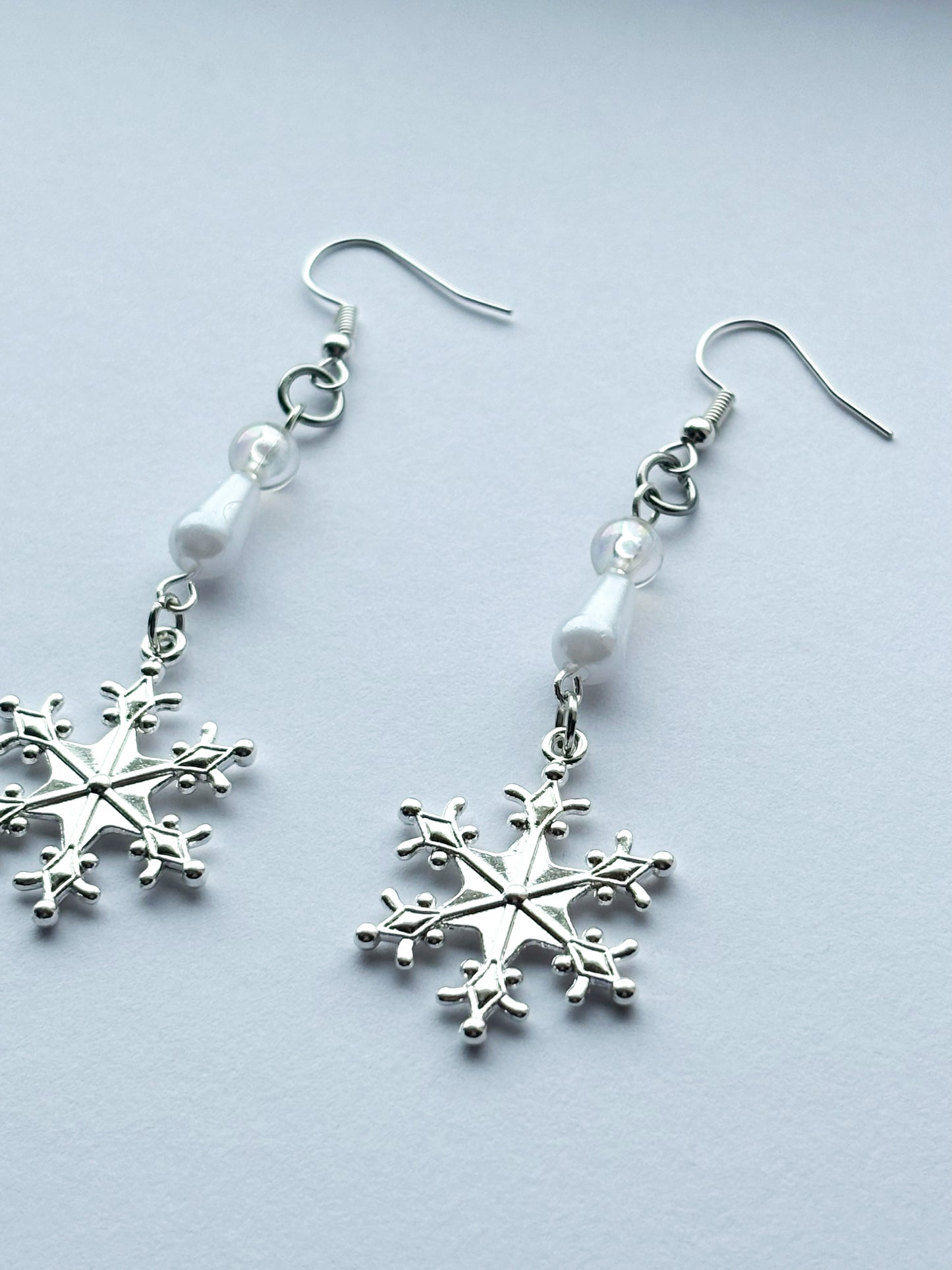 Snowflake earrings