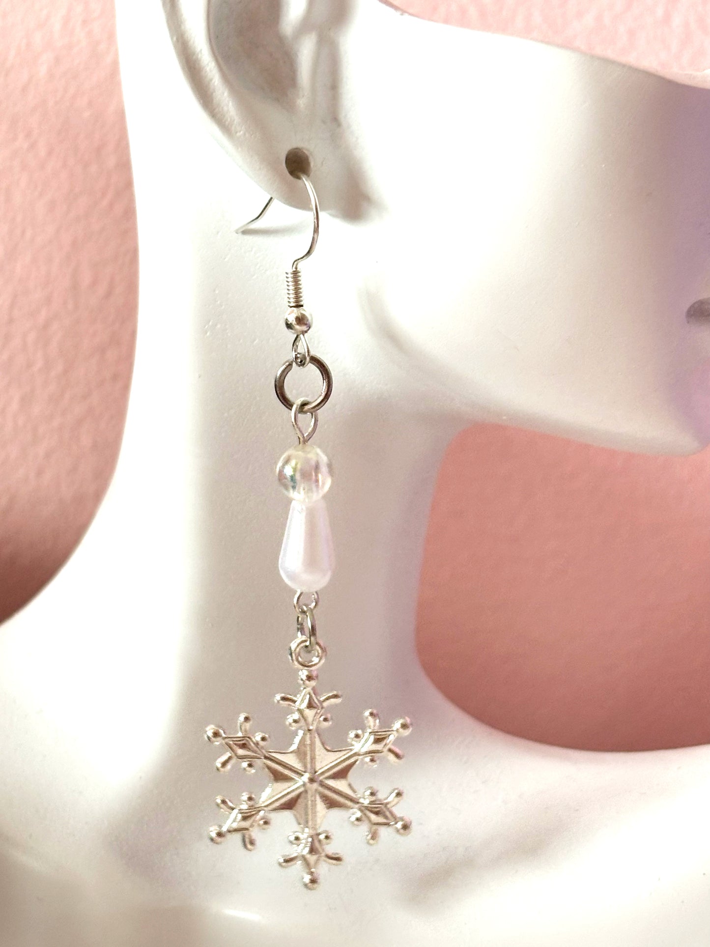 Snowflake earrings